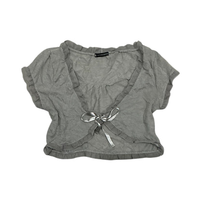 Ruffle Crop Cardigan