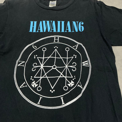 00s Hawaiian6 Ocult Symbol Graphic Tee