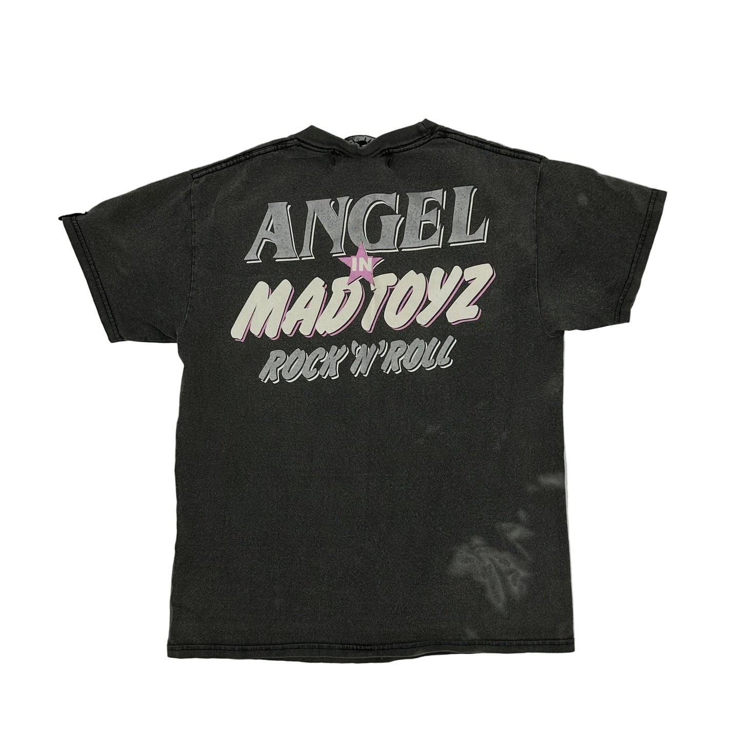 00s Mad Toyz Double-Sided Angel In Mad Toyz Rock Hand Washed Tee