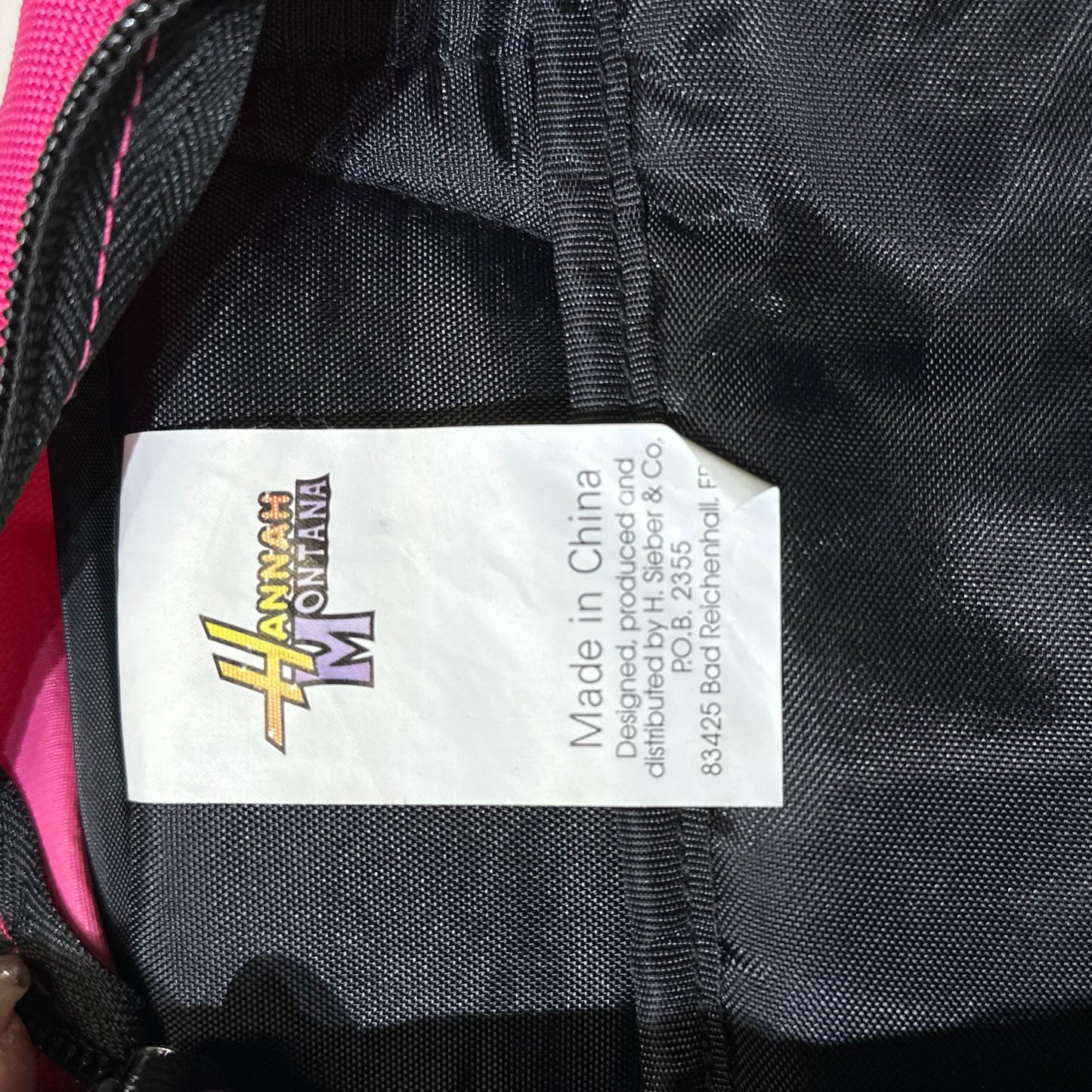 00s Hannah Montana Backpack