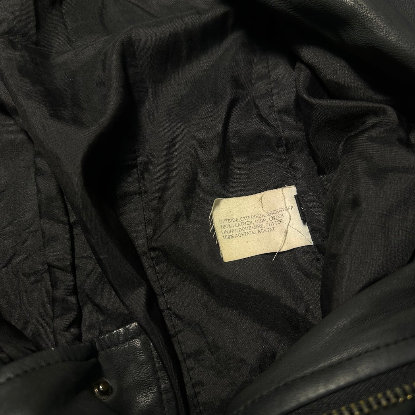 Genuine Leather Biker Jacket