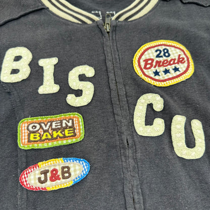 Rough 'Biscult' Zip Up Tee