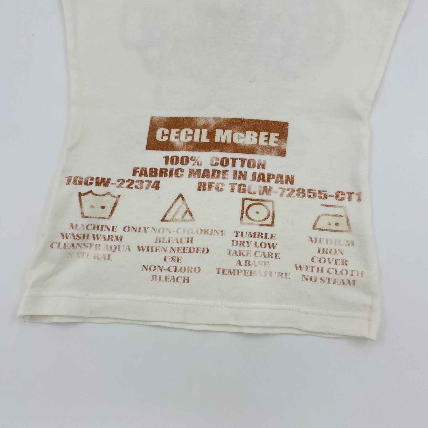 CECIL McBEE Zip Up Tank