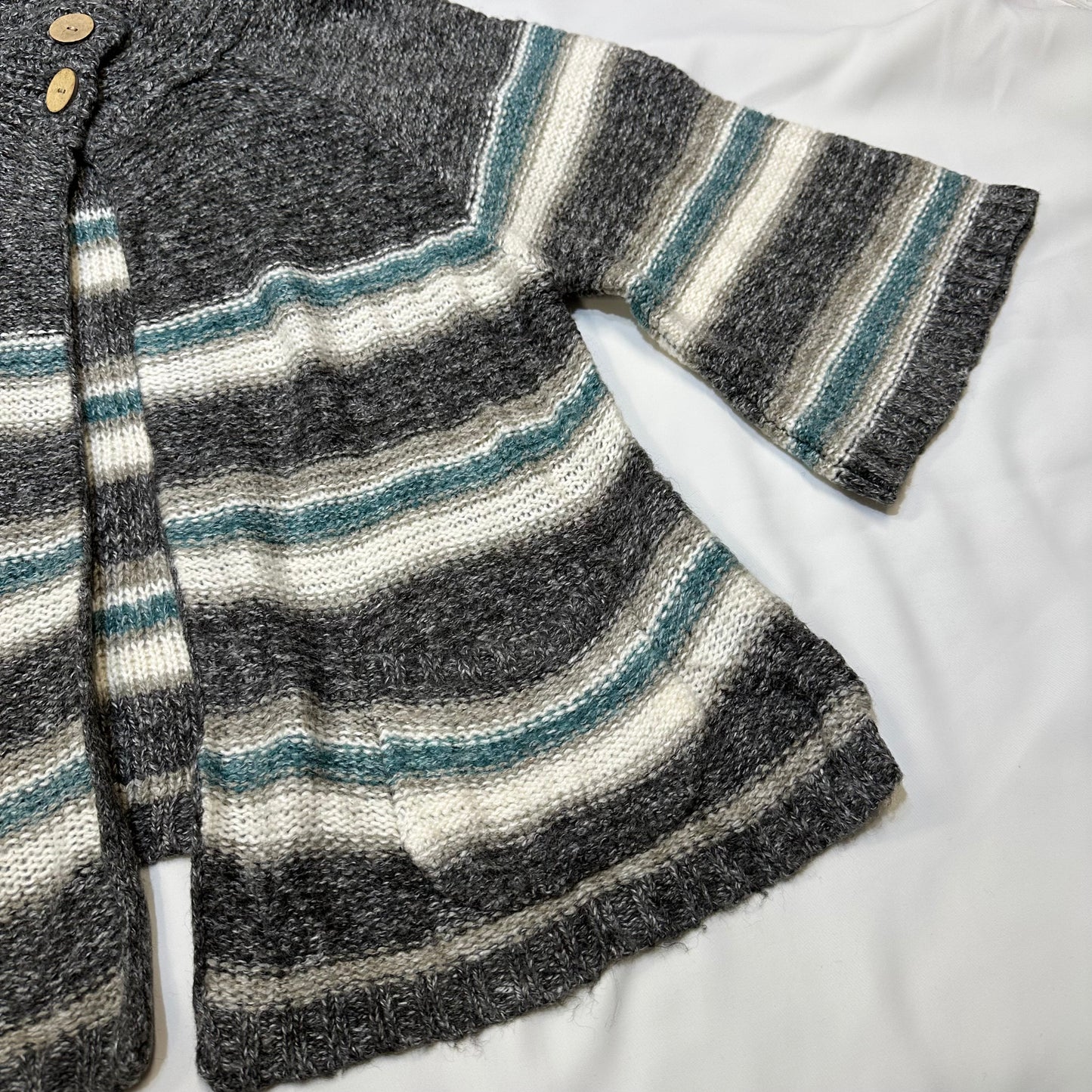 Striped Knit Cardigan