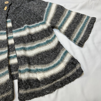 Striped Knit Cardigan