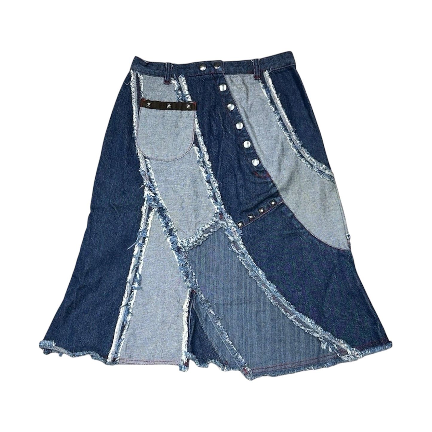 00s Betty Blue Patchwork Skirt