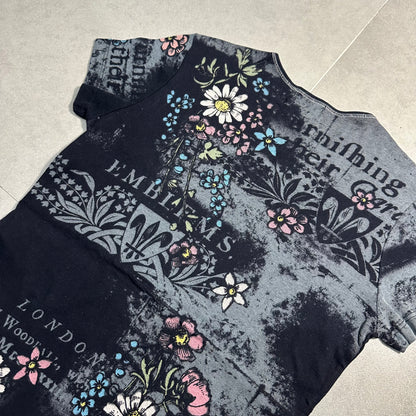 Beaded Floral Baby Top