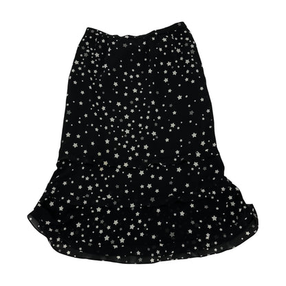 Star AOP Layered Flare Skirt