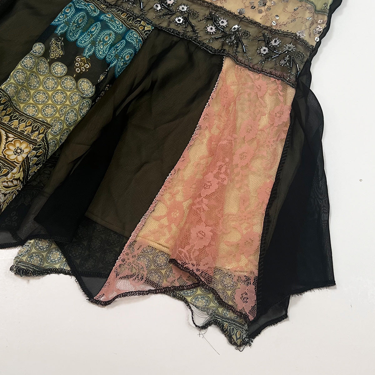 Beaded Patching Camisole