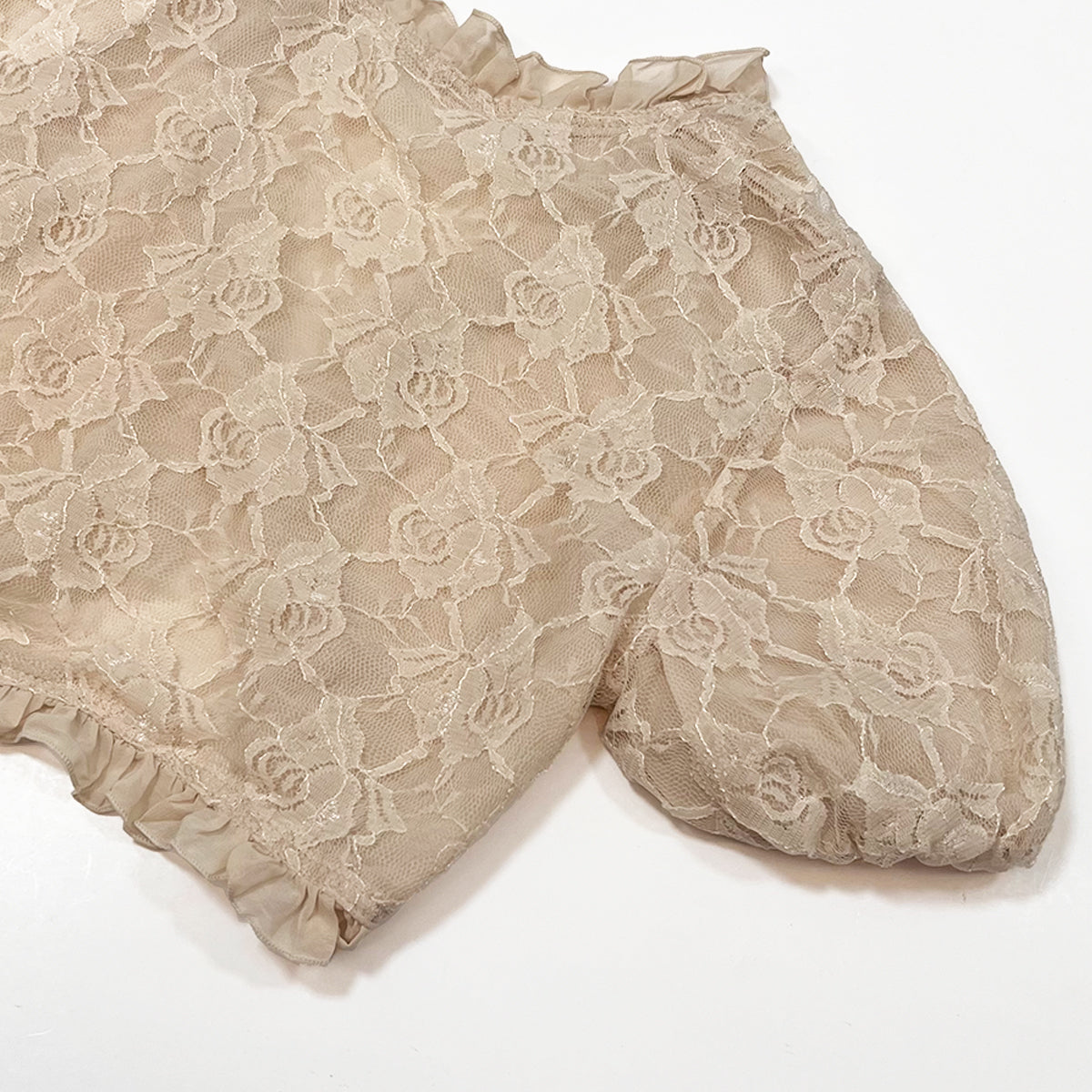 Lace Ruffle Cardigan