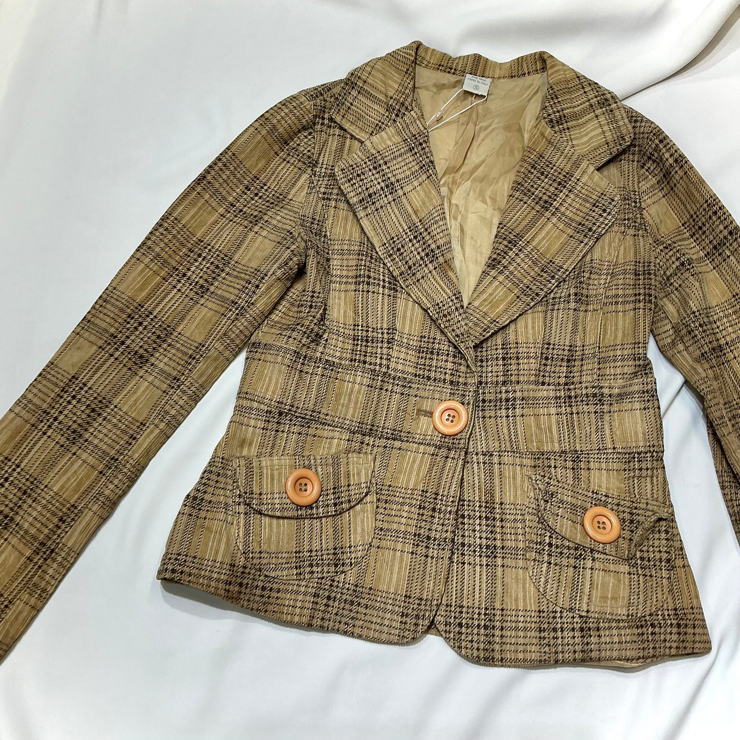 Checked Blazer