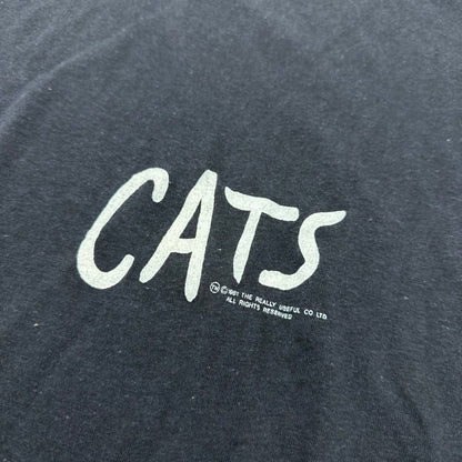 1981 Cats Broadway Musical Double-Sided Tee
