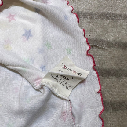 Angel Blue Embroidered Elephant & Sundae Top