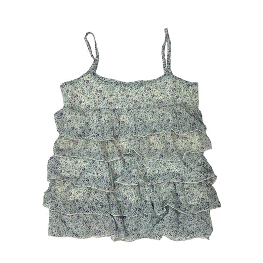 Floral Ruffle Layered Camisole