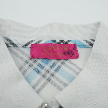 Playboy Plaided Collar Tee