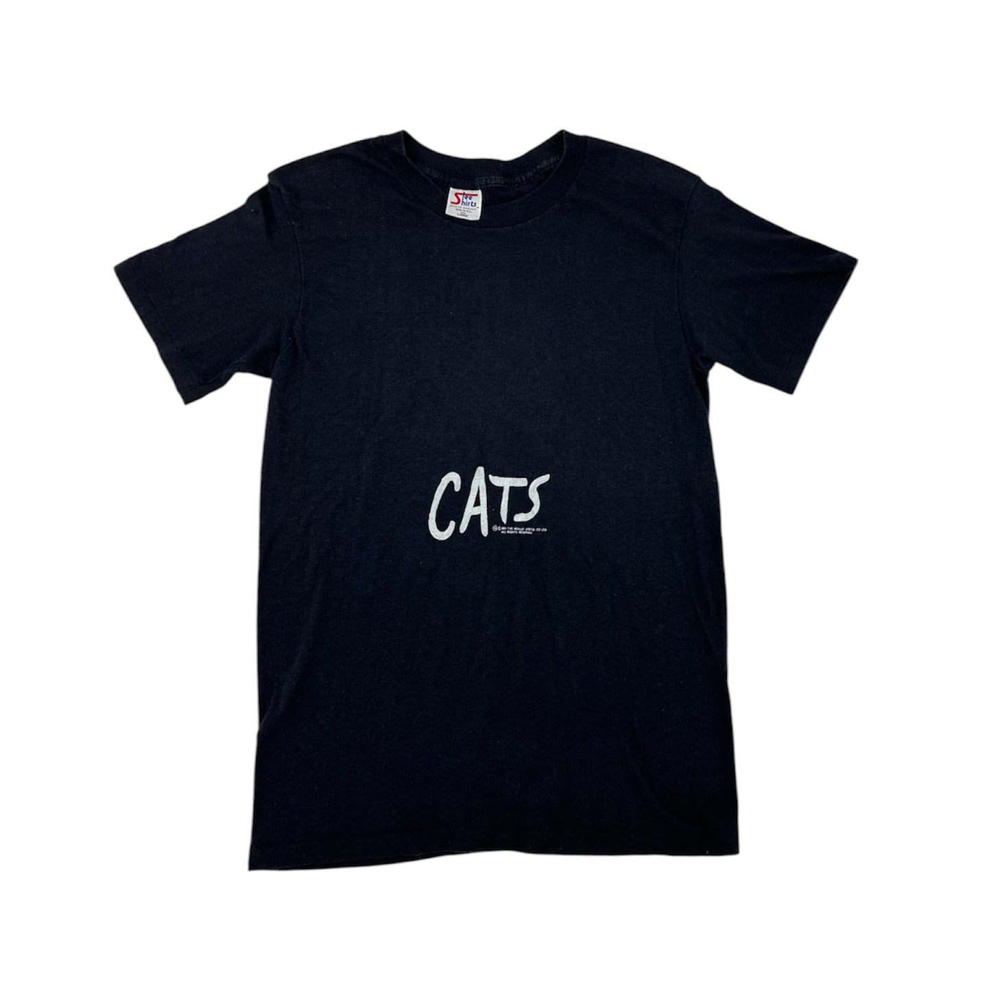 1981 Cats Broadway Musical Double-Sided Tee