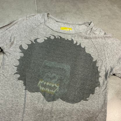 Japanese Vintage Gorilla Graphic Long Sleeves Tee