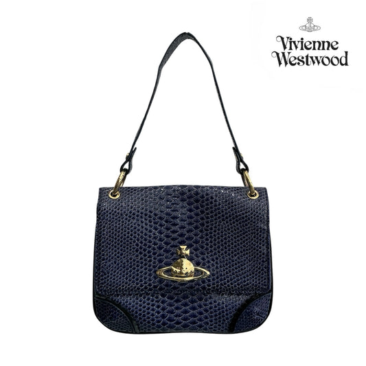 Vivienne Westwood Anglomania Frilly Snake Handbag