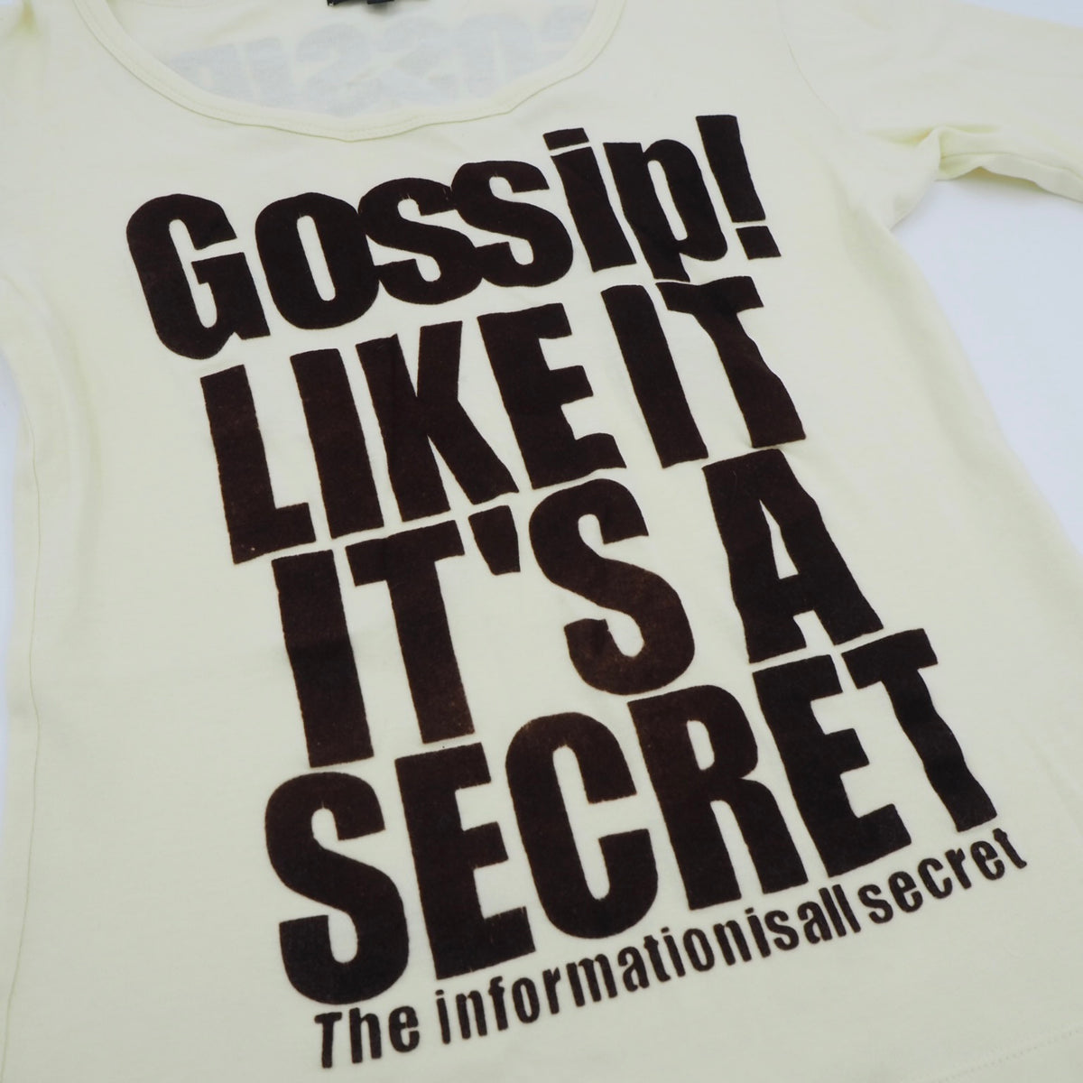 'Gossip!' Long Sleeves Top