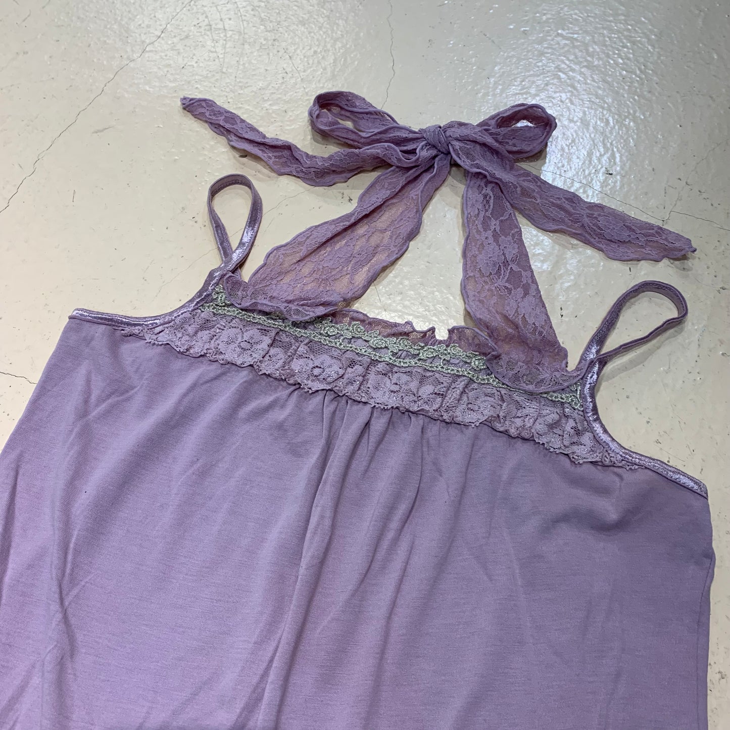 Axes Femme Lace Halter Camisole