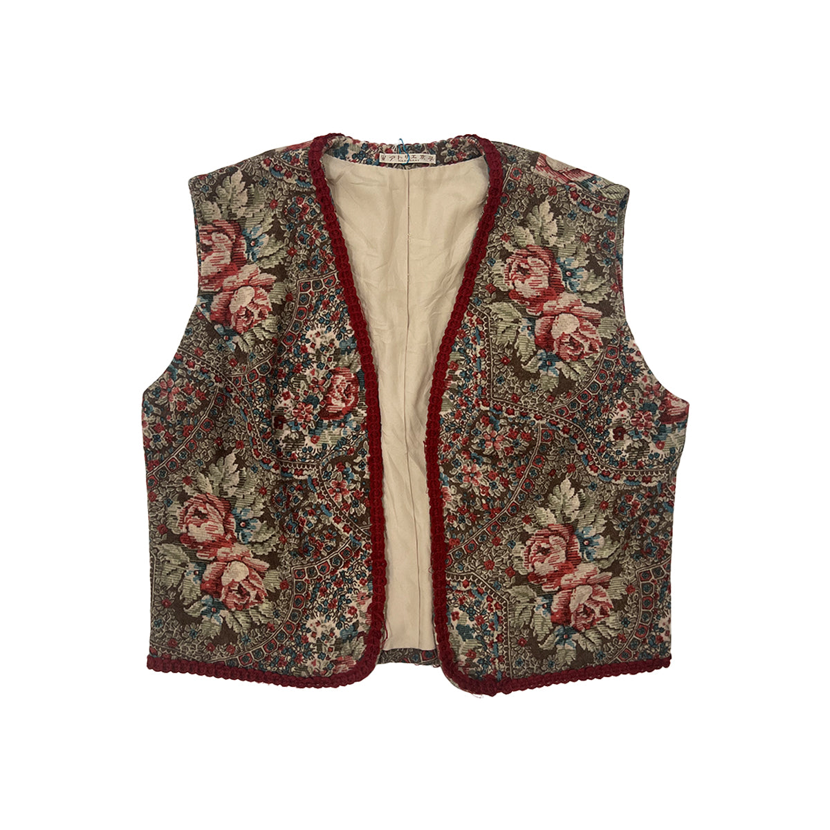 Floral Cardigan Vest