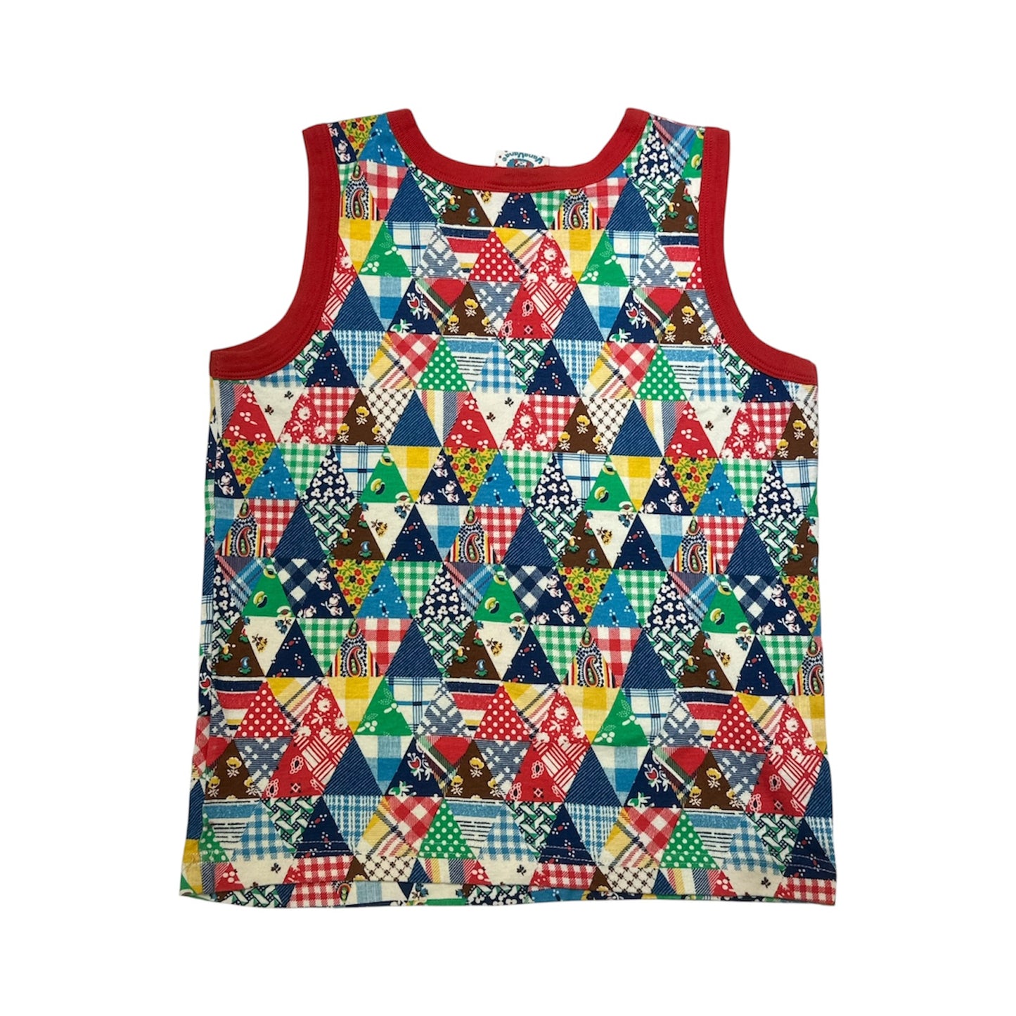Vana Vana 90s Patch Pattern Top
