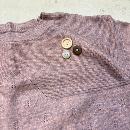 Knit Sweater with Buttons