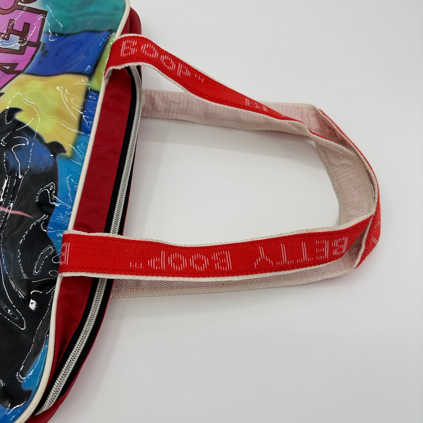 2004 Betty Boop Printed Vinyl Carryall Tote Bag