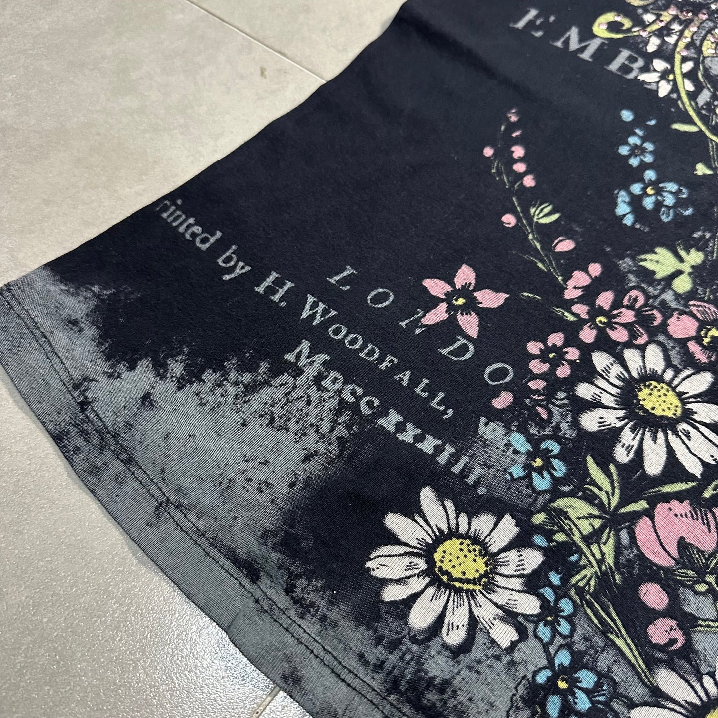 Beaded Floral Baby Top