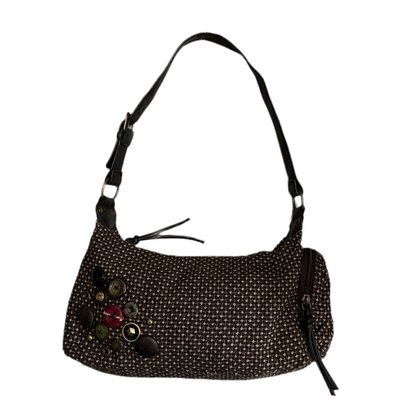 Button Polka Dot Hangbag