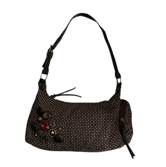 Button Polka Dot Hangbag