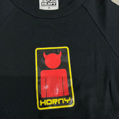 00s Top Heavy "Horny Devil" Graphic Tee