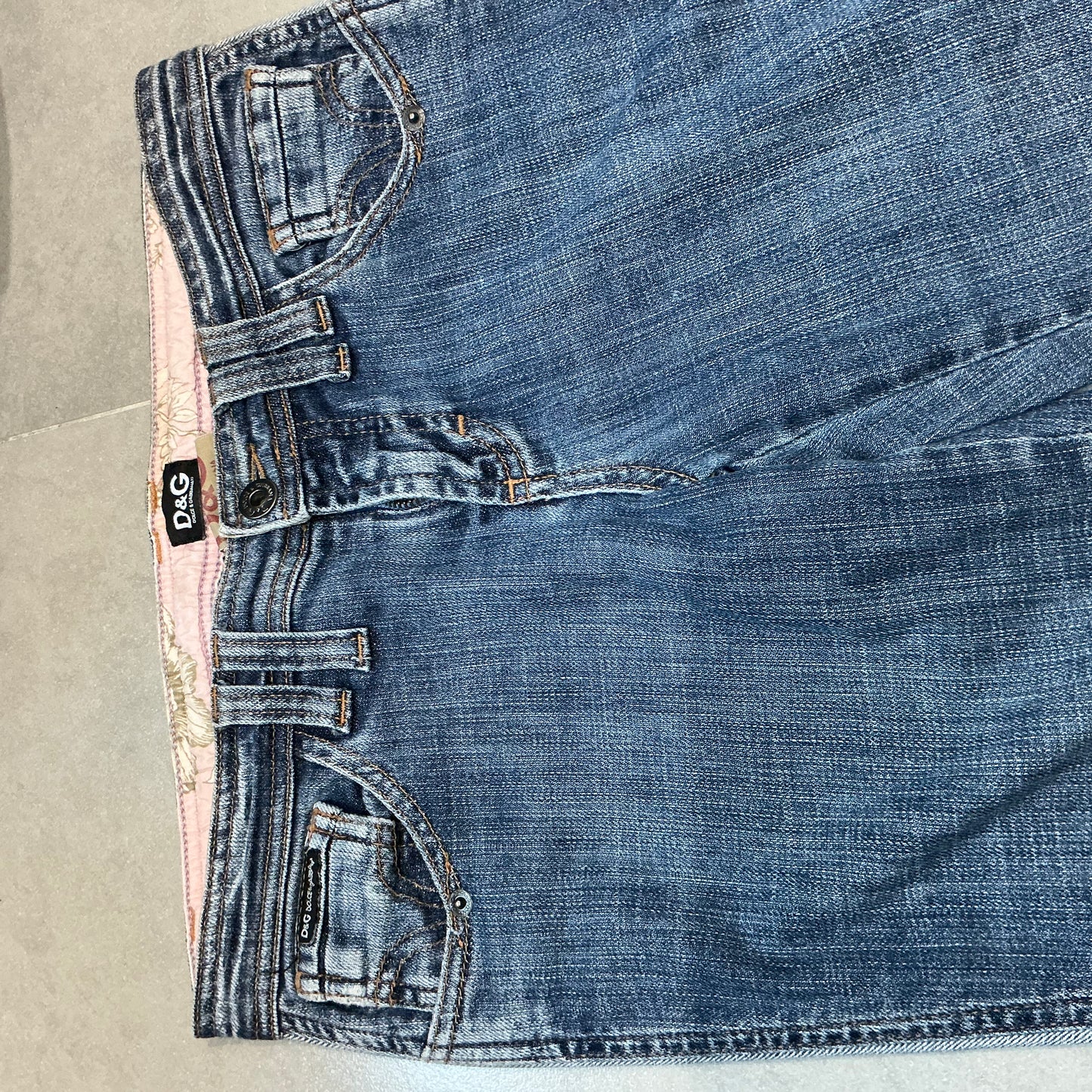 D&G Low Wasit Boot Cut Jeans