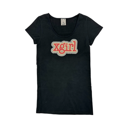 X-Girl Rug Texture Logo Tee