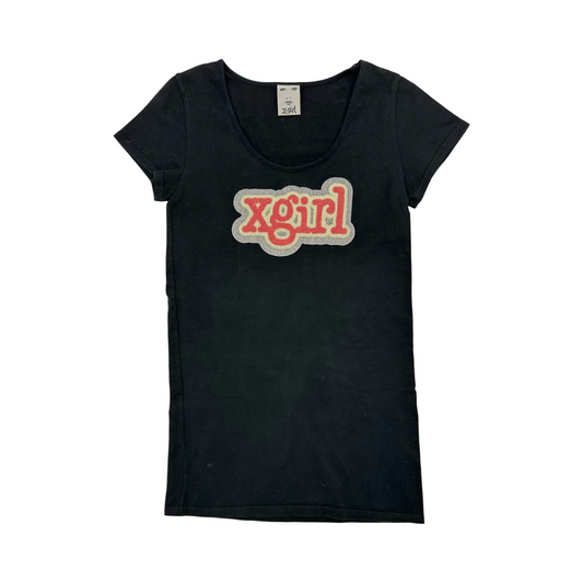 X-Girl Rug Texture Logo Tee