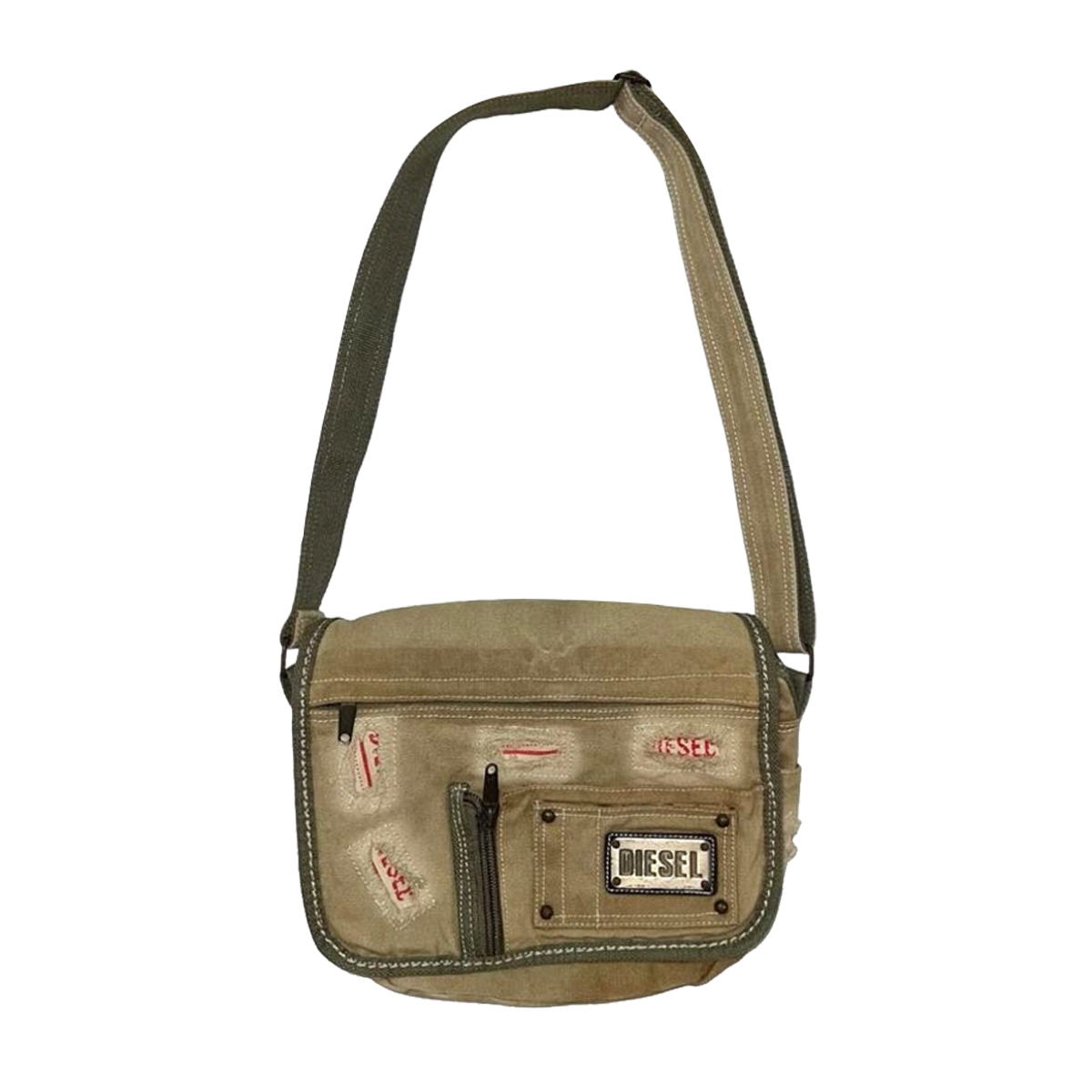 90s Diesel Messenger Bag