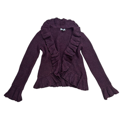 Ruffle Knit Cardigan