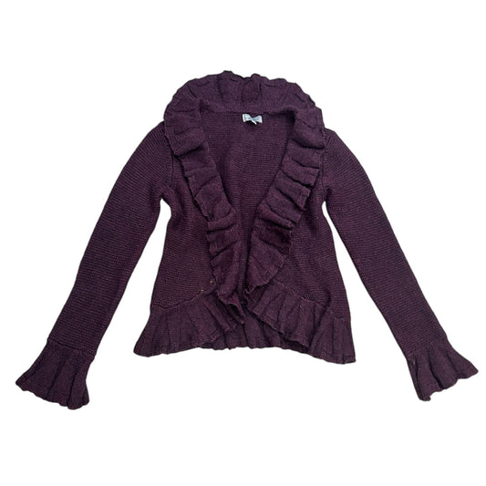 Ruffle Knit Cardigan