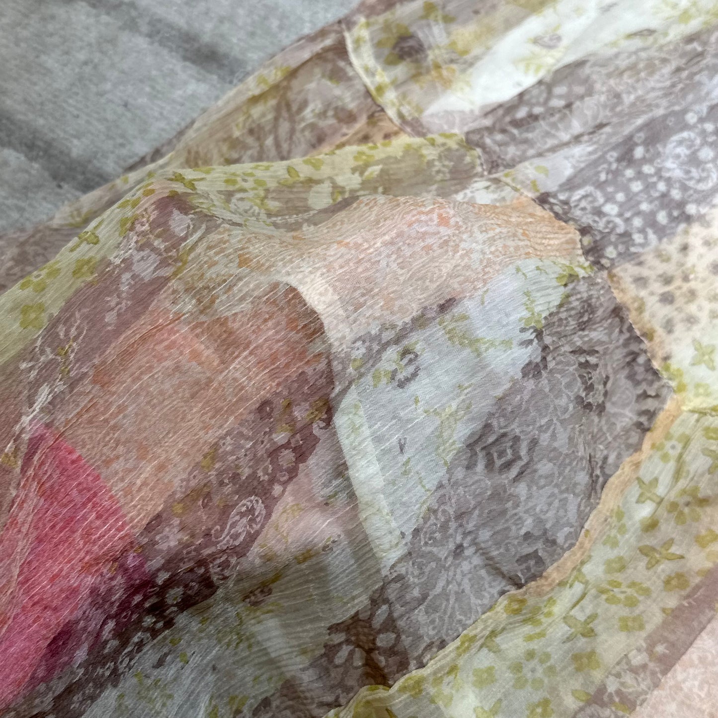 Mesh Layered Mini Skirt