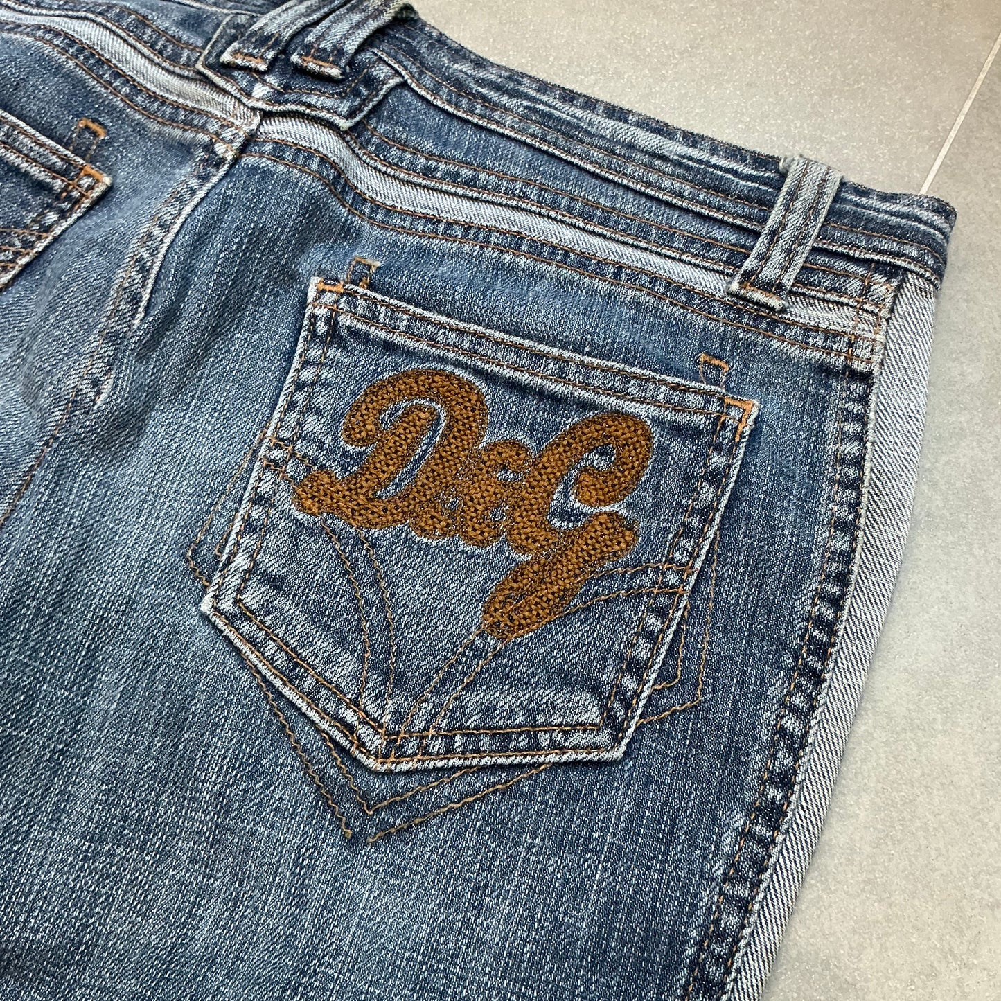 D&G Low Wasit Boot Cut Jeans