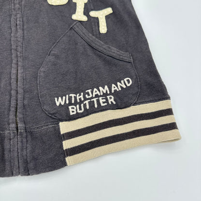 Rough 'Biscult' Zip Up Tee