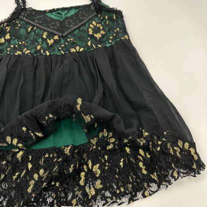 Floral Lace Chiffon Camisole