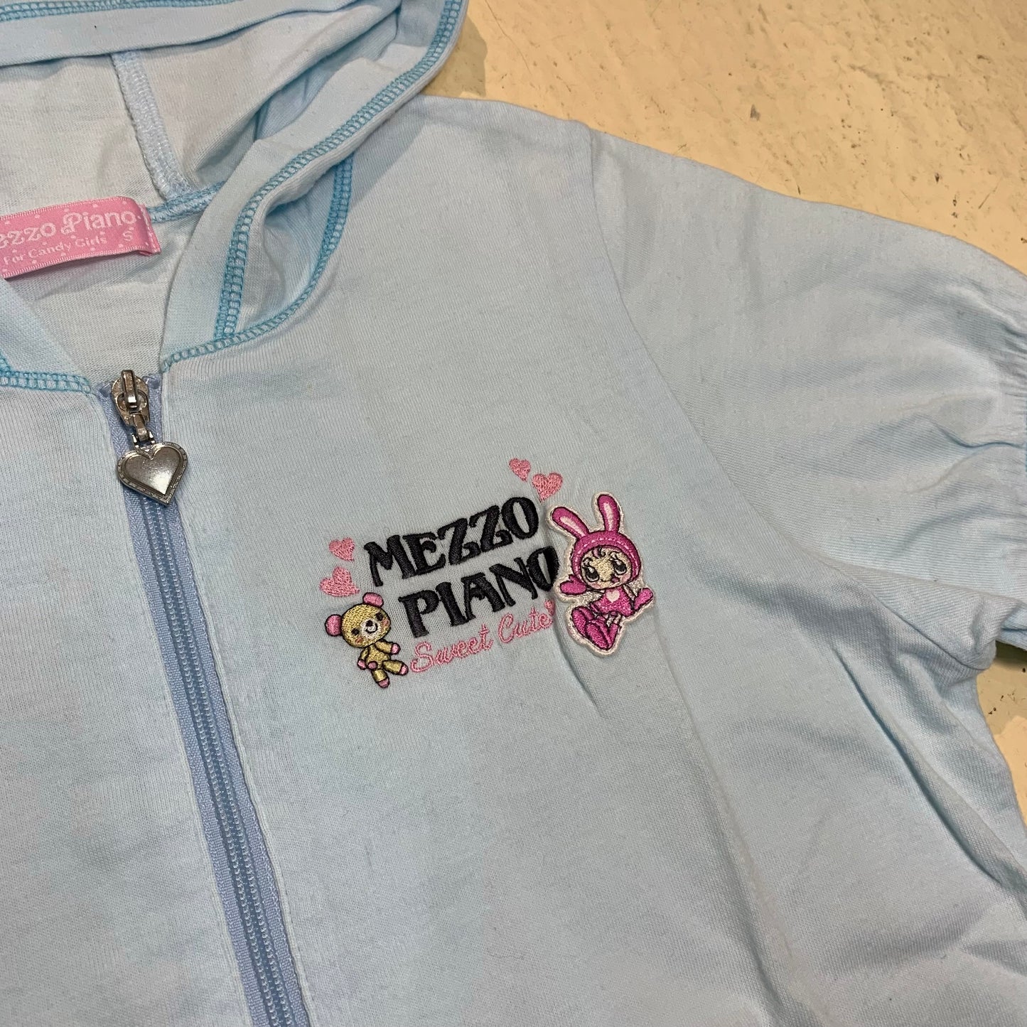 Mezzo Piano Zip Up Top