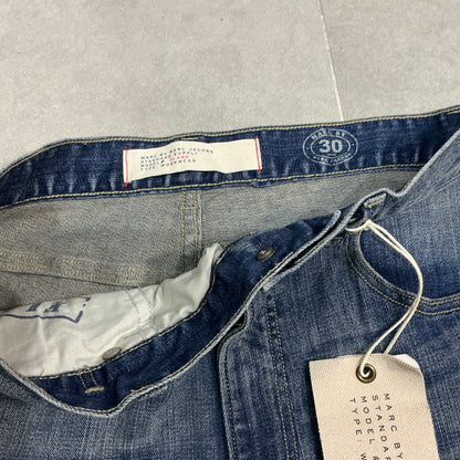 Marc by Marc Jacobs San Francisco Wash High Rise Flare Jeans