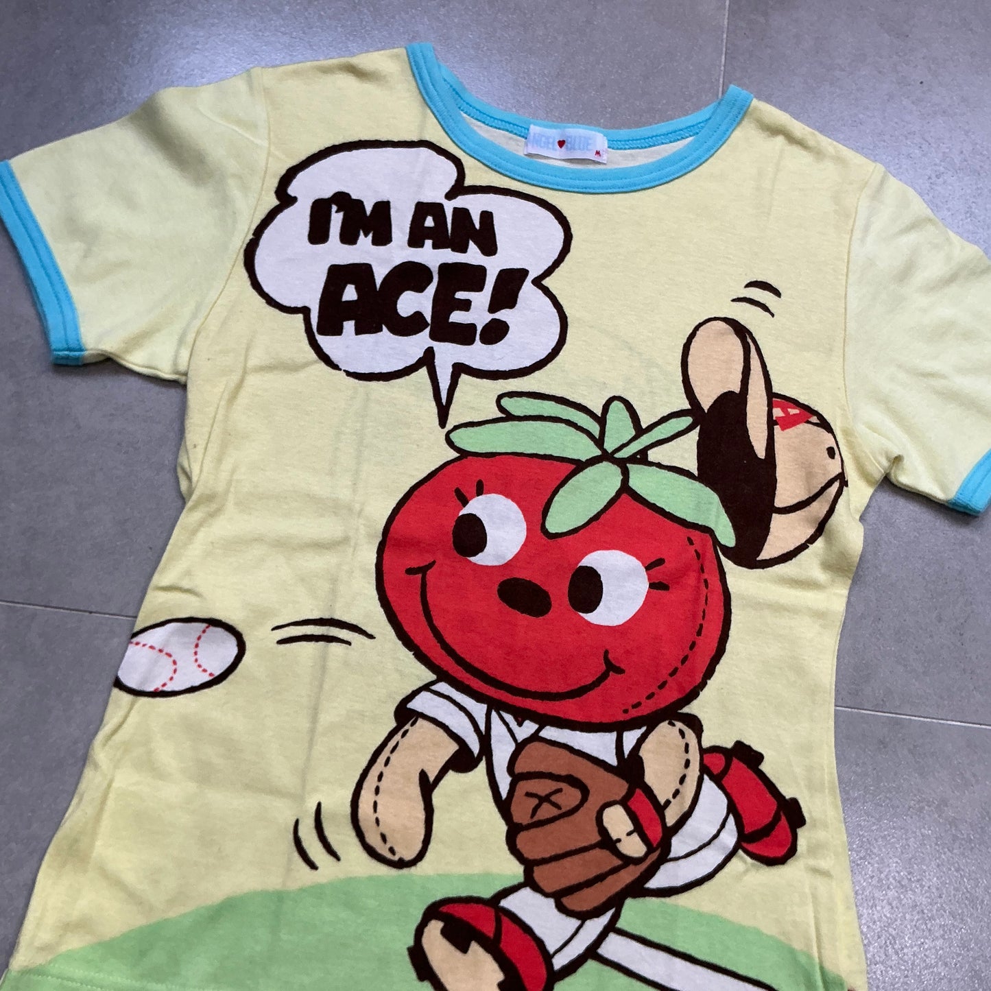 90s Angel Blue 'Im an Ace' Top