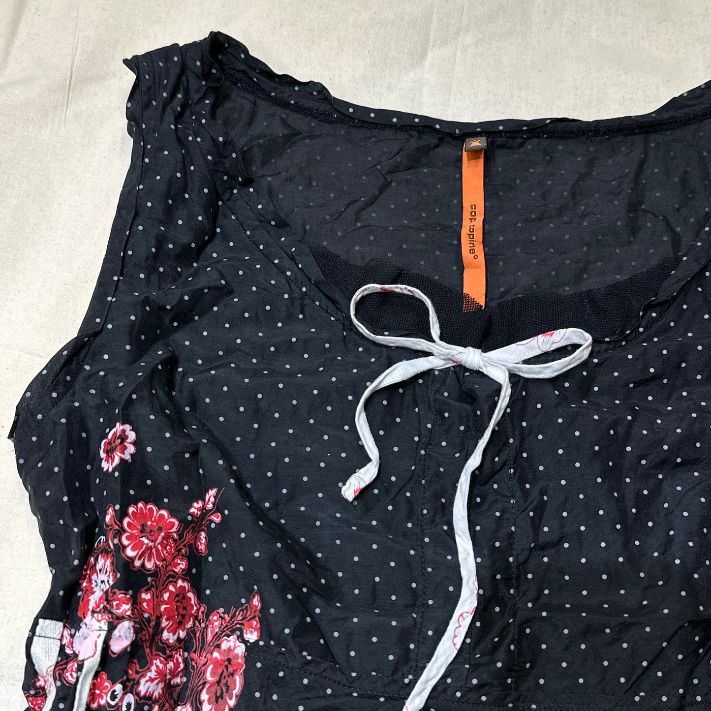 Cop Copine Polka Dot Tank