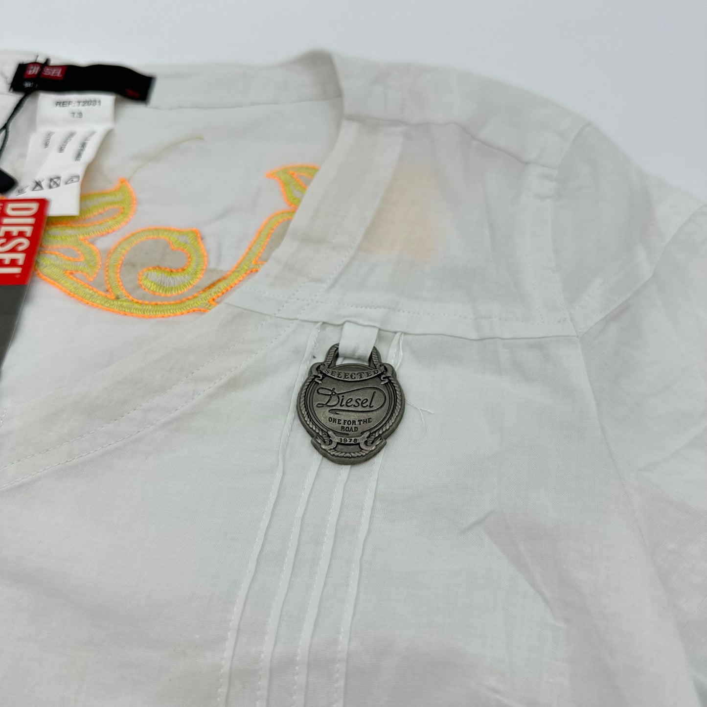Diesel Embroidered Long Sleeve Shirt BNWT