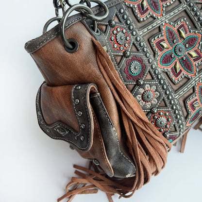 Western Style Leather Purse