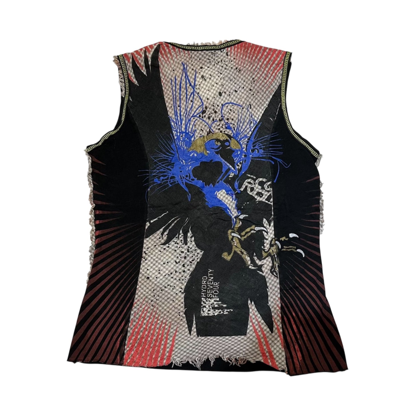 Patchwork Graphic Tank Top