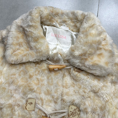 Liz Lisa Leopard Print Fur Jacket